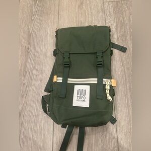 Topo design mini backpack